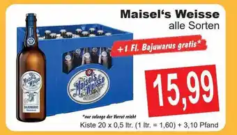 Getränke Göbel Maisel's weisse Angebot