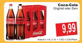 Getränke Göbel Coca-cola original oder zero Angebot