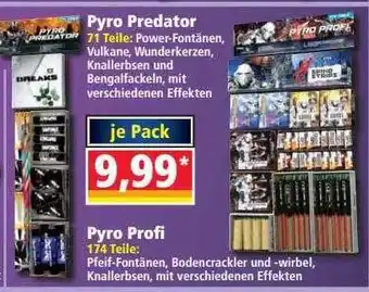 Norma Pyro predator oder profi Angebot