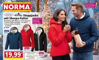 Norma Ellenor & ronley steppjacke mit sherpa-futter Angebot