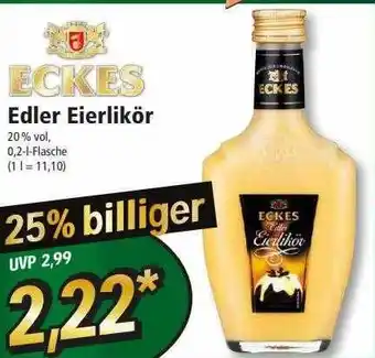 Norma Eckes edler eierlikör Angebot