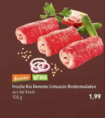 CITTI Markt Frische bio demeter limousin rinderrouladen Angebot