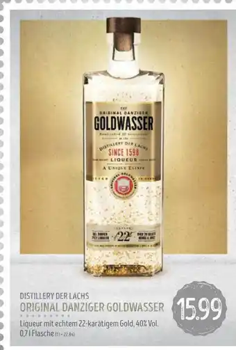 Edeka Struve Original danziger goldwasser Angebot