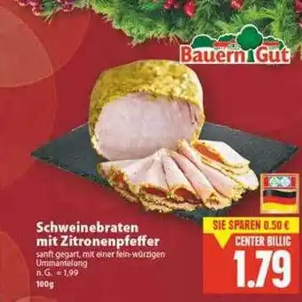 E-Center Schweinebraten mit zitronenpfeffer Angebot