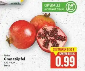 E-Center Edeka granatäpfel Angebot