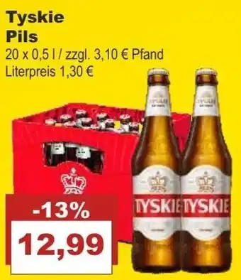 Bilgro Tyskie Pils 20x0,5L Angebot