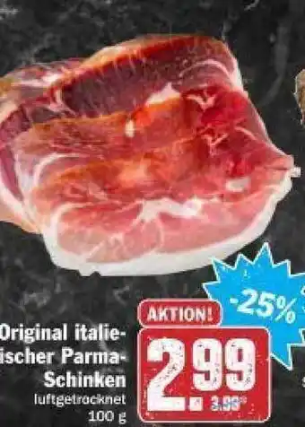 dodenhof Original Italienischer Parma-schinken 100g Angebot