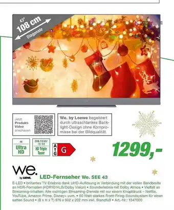 EP Loewe led-fernseher we. see 43 Angebot