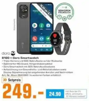 Saturn Doro 8100 + Smartwatch Angebot