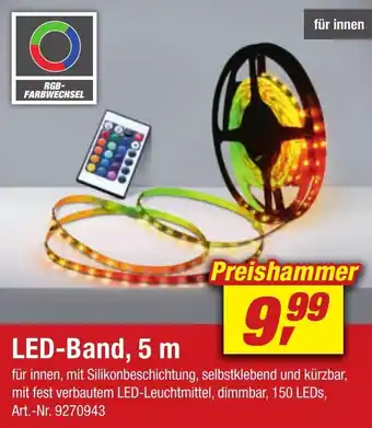 toom Baumarkt LED Band, 5 m Angebot