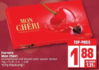 Edeka Ferrero Mon Chéri 157g Packung Angebot