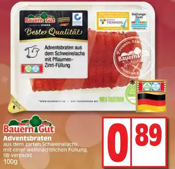 Edeka Bauern Gut Adventsbraten 100g Angebot