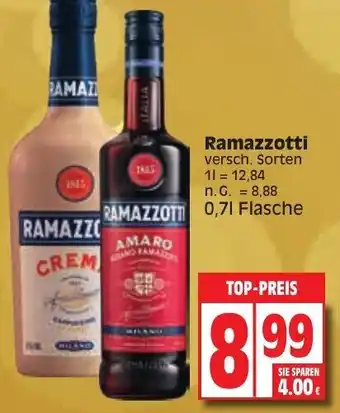 Edeka Ramazzotti 0,7L Flasche Angebot