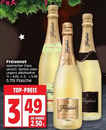 Edeka Freixenet Spanischer Cava 0,75L Flasche Angebot