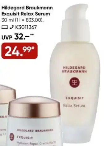 Galeria Hildegard Braukmann Exquisit Relax Serum 30 ml Angebot