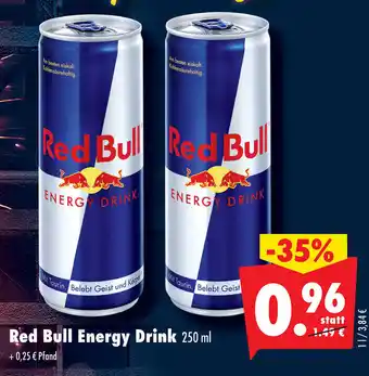 Mäc Geiz Red Bull Energy Drink 250ml Angebot