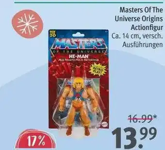 Rossmann Masters of the universe origins actionfigur Angebot