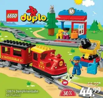 Rossmann Lego duplo 40874 dampfeisenbahn Angebot