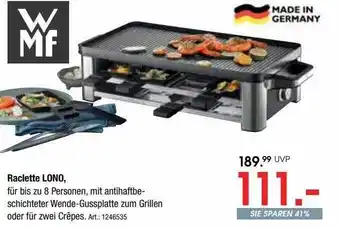 Zurbrüggen Wmf raclette lono Angebot