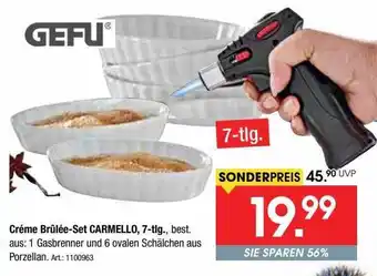 Zurbrüggen Gefu créme brûlée-set carmello, 7-tlg Angebot