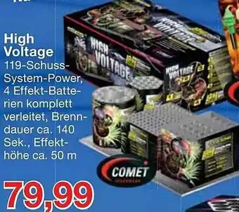 Jawoll Comet high voltage Angebot