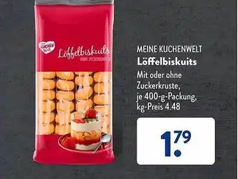 Aldi Süd Meine kuchenwelt löffelbiskuits Angebot