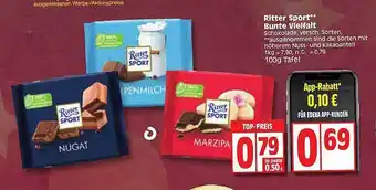 Edeka Ritter sport bunte vielfalt Angebot