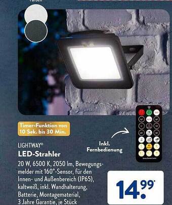 Aldi Süd Lightway led-strahler Angebot