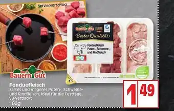 Edeka Bauerngut fonduefleisch Angebot