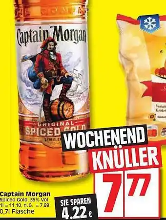 Edeka Captain morgan spiced gold Angebot