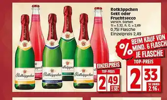 Elli Markt Rotkäppchen sekt oder fruchtsecco Angebot