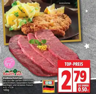 Edeka Bauerngut kalbsschnitzel Angebot