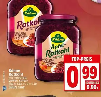 Elli Markt Kühne rotkohl Angebot