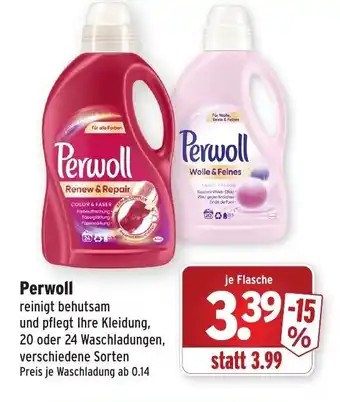 Wasgau Perwoll Angebot