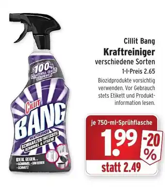 Wasgau Cillit Bang Kraftreiniger 750ml Angebot