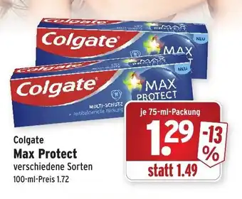 Wasgau Colgate Max Protect 75ml Angebot