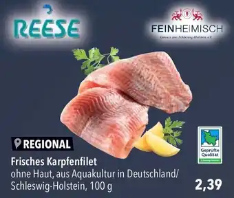 CITTI Markt Reese Karpfenfilet 100 g Angebot