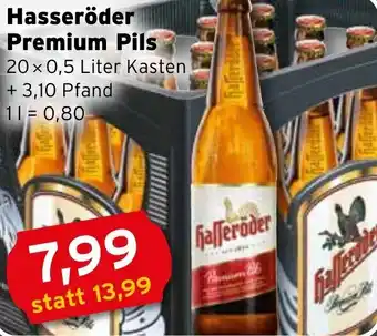 CAP Markt Hasseröder Premium Pils 20x0,5L Angebot