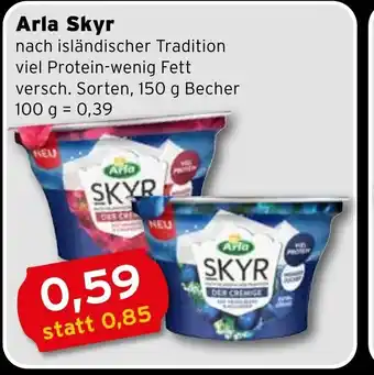 CAP Markt Arla Skyr 150g Becher Angebot