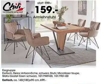 Möbel Martin Chili Armlehnstuhl Angebot