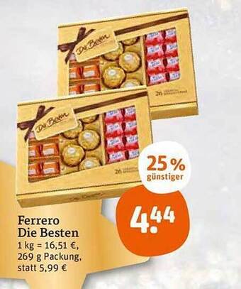 tegut Ferrero die besten Angebot