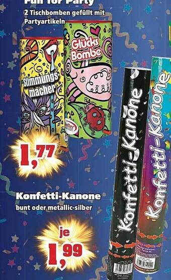 Thomas Philipps Konfetti-kanone Angebot