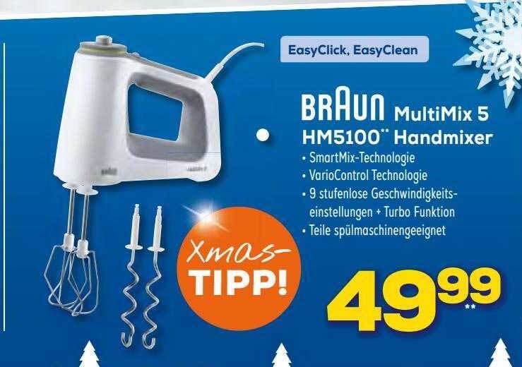Braun multimix 5 hm5100 handmixer Angebot bei Euronics XXL