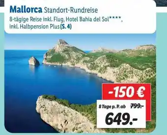 Lidl Reisen Mallorca standort-rundreise Angebot