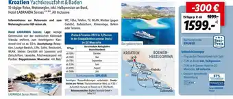 Lidl Reisen Kroatien yachtkreuzfahrt & baden Angebot