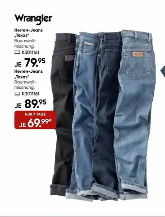 Galeria Wrangler herren-jeans „texas“ Angebot