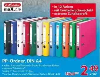 Selgros Herlitz PP Ordner, DIN A4 Angebot