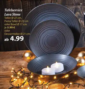 Famila Nord Ost Tafelservice Lava Stone Angebot