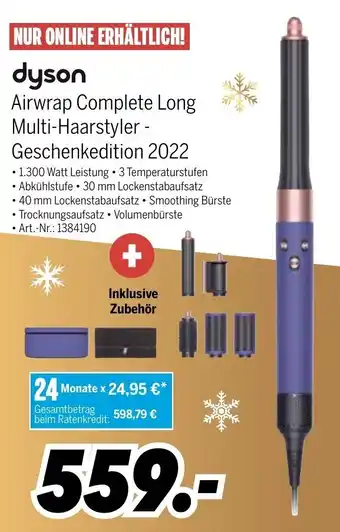 MEDIMAX Dyson Airwrap Complete Long Multi Haarstyler Geschenkedition 2022 Angebot