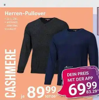 Selgros Herren-pullover cashmere Angebot